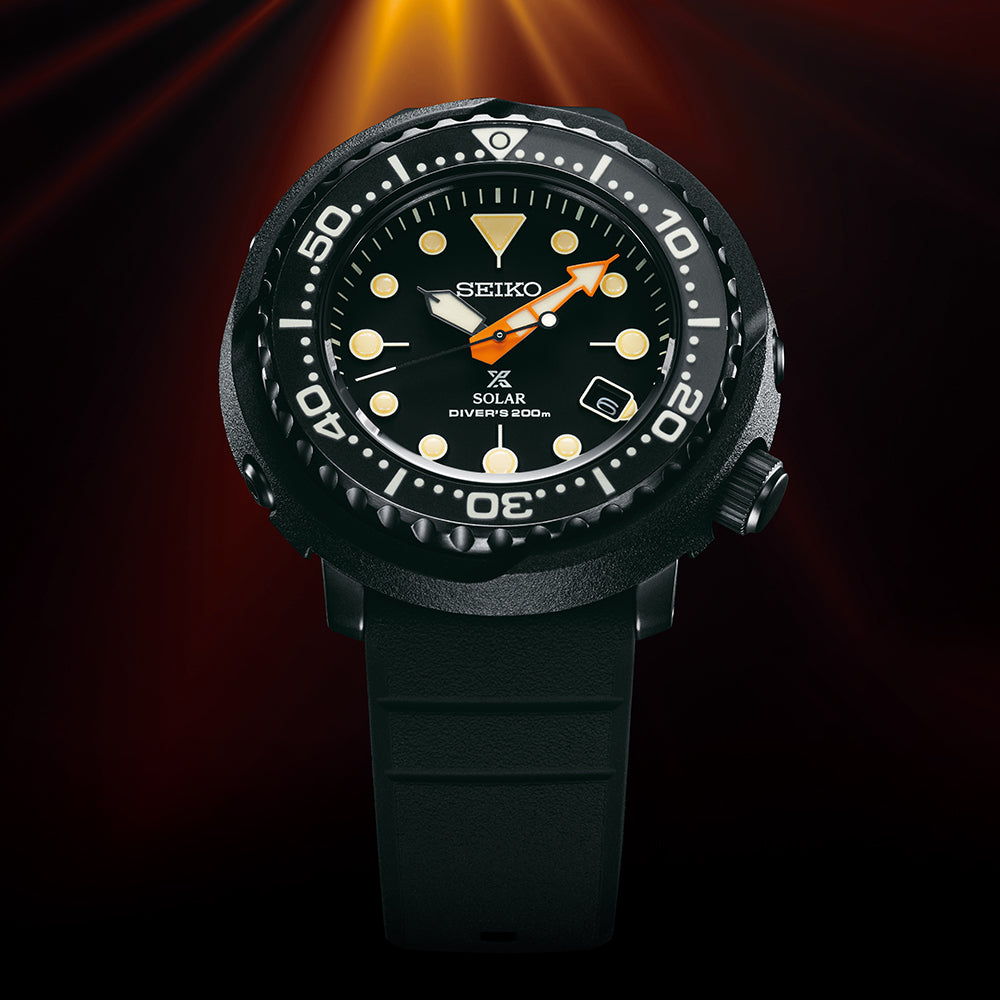 Seiko Prospex SNE577 D200m Black Series Limited Edition