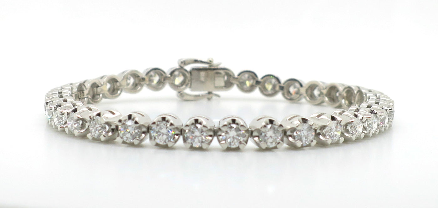 Platinum Diamond Tennis Bracelet